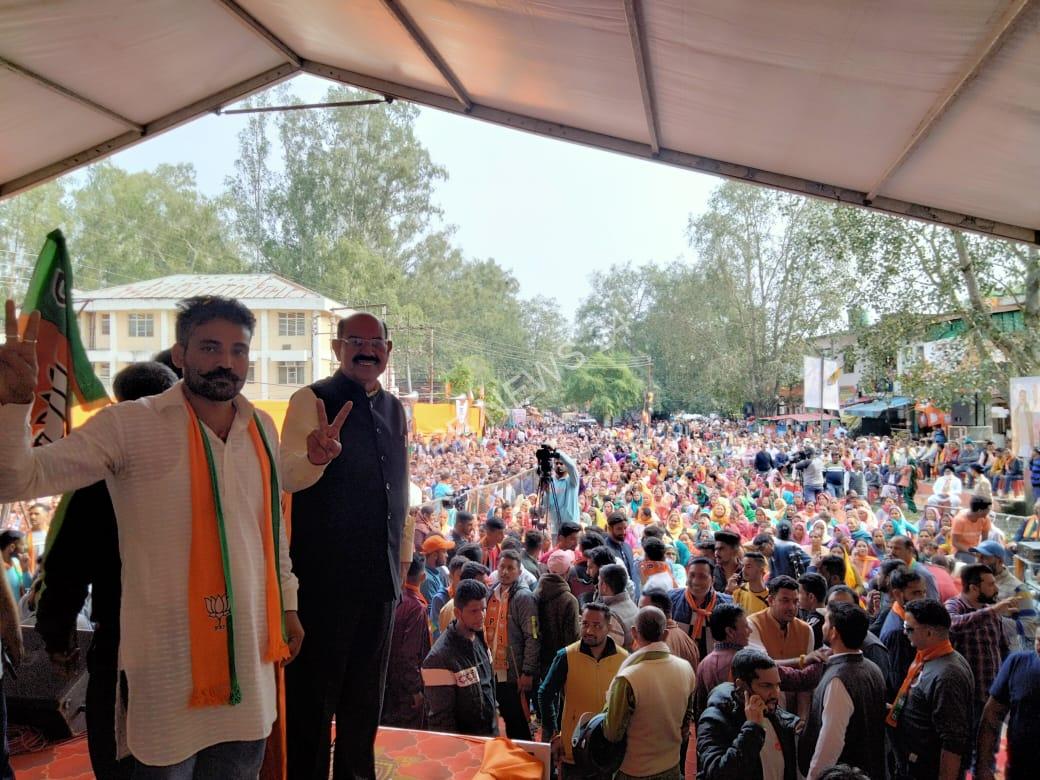 हिमाचल की जनता प्रदेश की तरक्की के लिए भाजपा की डबल इंजन सरकार बनाऐगी: मोहिंदर भगत