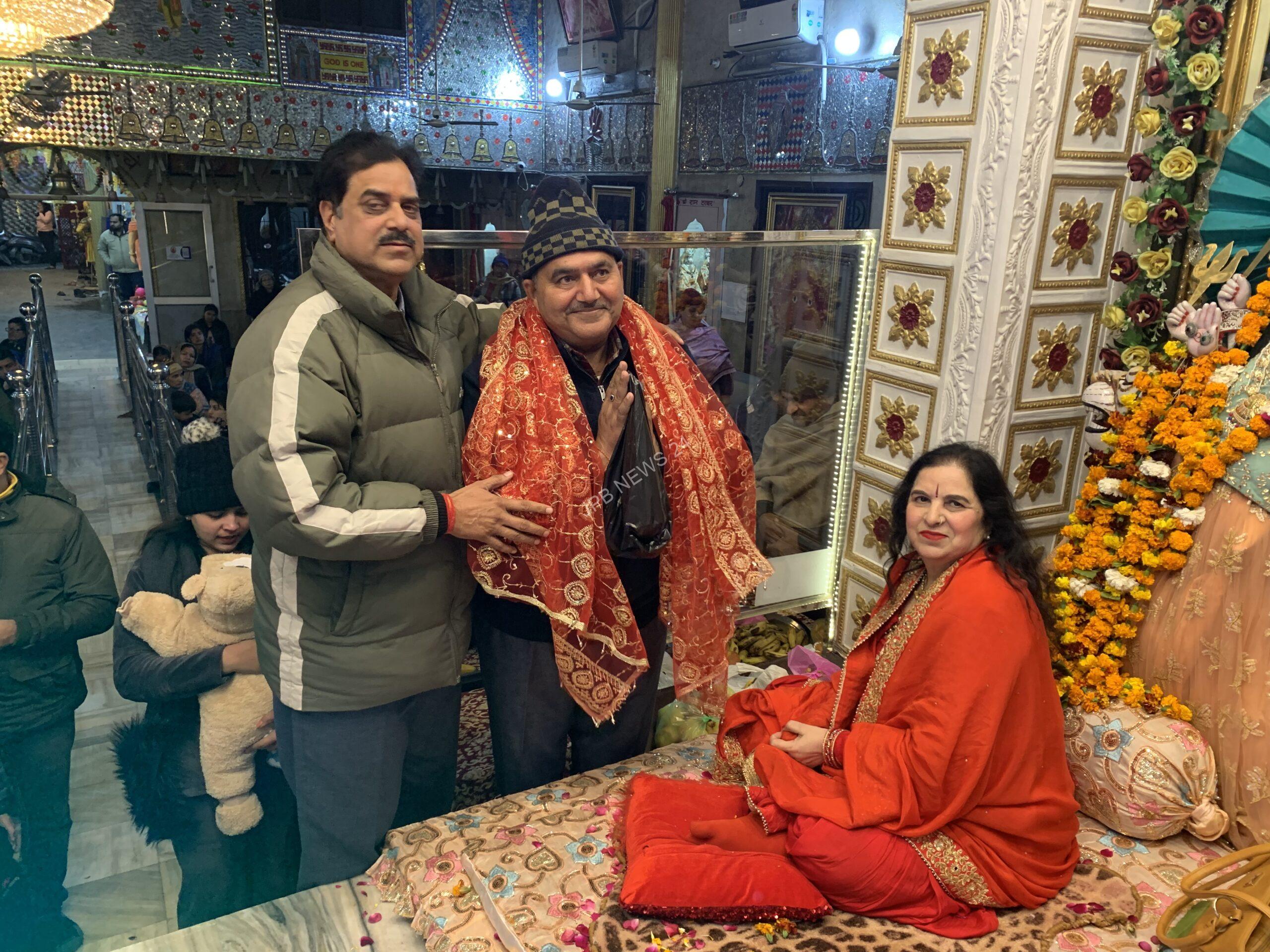राजेश्वरी धाम वैष्णो मंदिर में हुई सेवादारों के पदों की नियुक्तिया