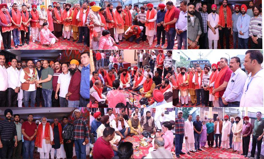 ਜੈ ਮਾਂ ਛਿੰਨਮਸਤਿਕਾ ਸੇਵਾ ਸੁਸਾਇਟੀ ਵੱਲੋਂ 25 ਬੱਸਾਂ ਦਾ ਕਾਫ਼ਲਾ ਰਵਾਨਾ