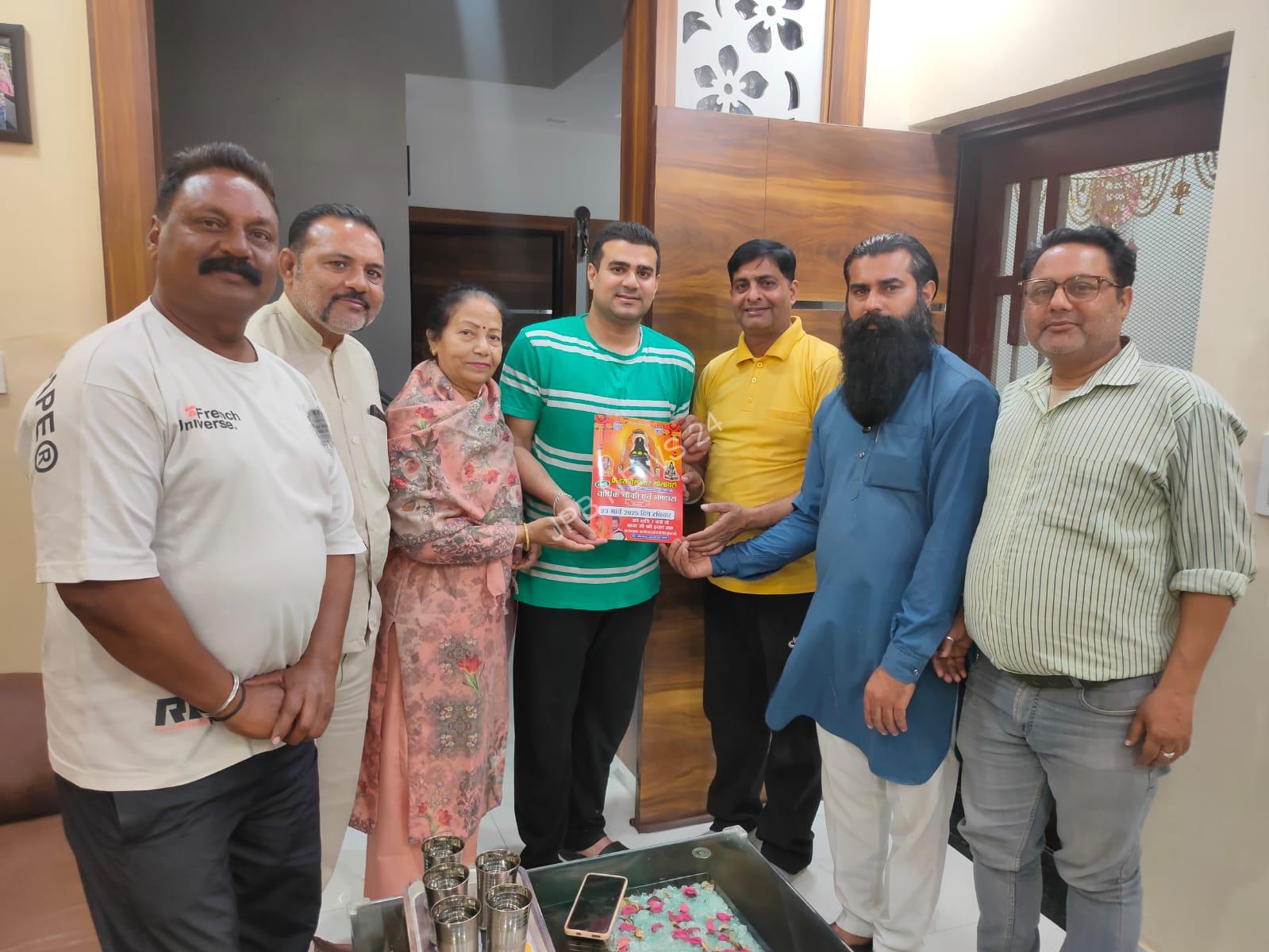 फ्रेंड्स वेलफेयर सोसायटी अड्डा बस्ती गुजा, जालंधर की ओर से चौथा विशाल चौंकी एवं भंडारे का आयोजन