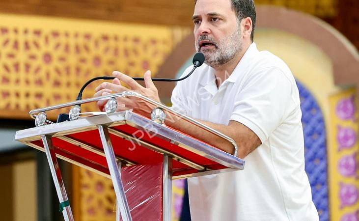 बोस्टन में विपक्ष के नेता राहुल गांधी ने आरोप लगाया कि भारत में चुनाव आयोग ने समझौता कर लिया  - Opposition leader rahul gandhi in boston accuses Election commission of india of being compromised