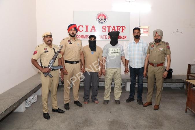 Commissionerate police jalandhar bust major drug racket: Two accused arrested and 13 kg heroin, illegal weapons, luxury vehicles seized